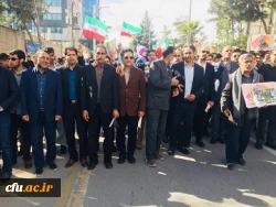حضور پر شور دانشگاه فرهنگیان استان سیستان وبلوچستان در راهپیمایی پیروزی انقلاب