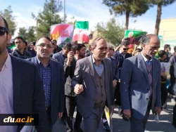 حضور پر شور دانشگاه فرهنگیان استان سیستان وبلوچستان در راهپیمایی پیروزی انقلاب