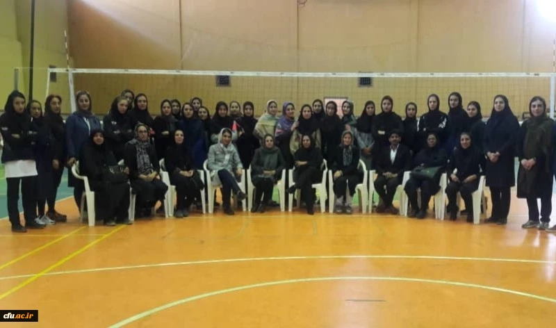 
کسب سهمیه رشته والیبال دانشجو معلمان دختر دانشگاه فرهنگیان جهت شرکت در پانزدهمین المپیاد فرهنگی – ورزشی دانشجویان دانشگاه ها و موسسات آموزش عالی
 2