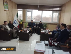 خانم دکتر عبدی مدیر کل تربیت بدنی دانشگاه فرهنگیان کشور وهیئت همراه ازامکانات ورزشی پردیس های استان بازدیدکردند. 2