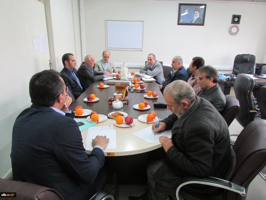 اولین جلسه هیات مدیره بنیاد خیرین حامی دانشگاه فرهنگیان استان مرکزی
 2