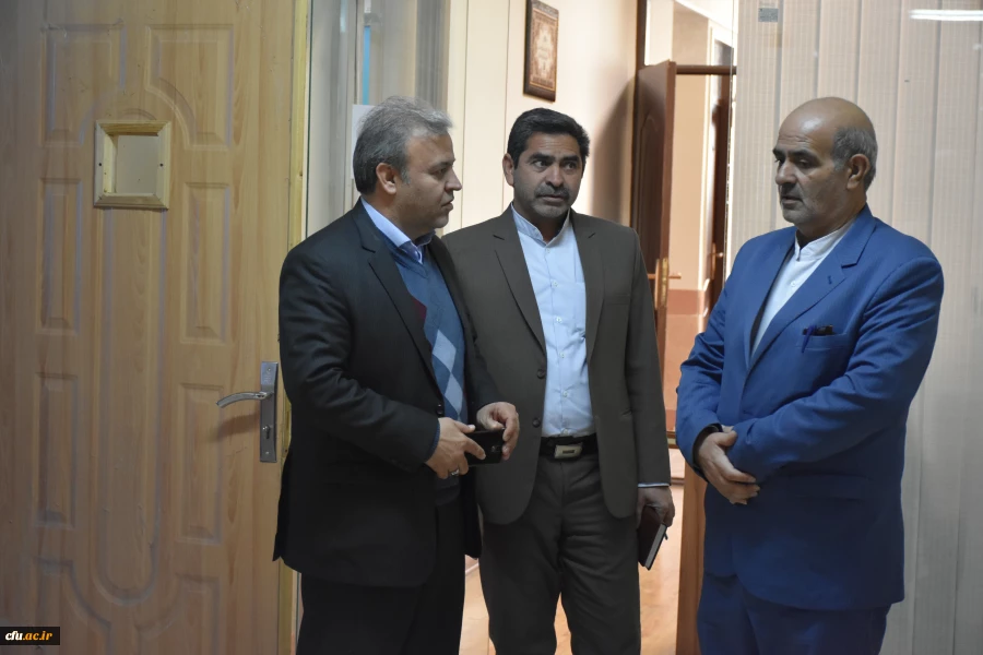 بازدید دکتر چناری مدیر کل امور مالی و ذیحسابی دانشگاه فرهنگیان کشور 2