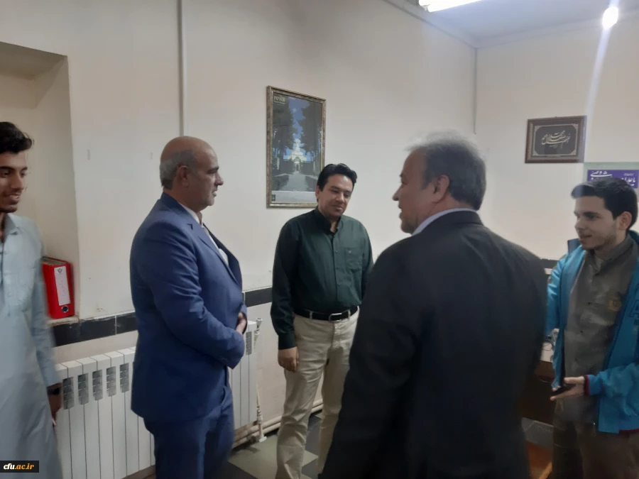 بازدید دکتر چناری مدیر کل امور مالی و ذیحسابی دانشگاه فرهنگیان کشور 4