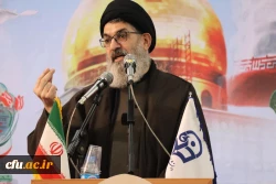 مراسم بزرگداشت اربعین شهادت سردار سرافراز اسلام شهید سپهبد حاج قاسم سلیمانی و بزرگداشت چهل و یکمین سالگرد پیروزی انقلاب اسلامی با سخنرانی حجت الاسلام و المسلمین سید هاشم الحیدری از رهبران جبهه مقاومت در ساری برگزار شد. 4