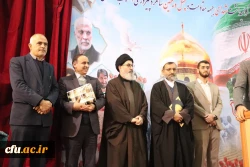 مراسم بزرگداشت اربعین شهادت سردار سرافراز اسلام شهید سپهبد حاج قاسم سلیمانی و بزرگداشت چهل و یکمین سالگرد پیروزی انقلاب اسلامی با سخنرانی حجت الاسلام و المسلمین سید هاشم الحیدری از رهبران جبهه مقاومت در ساری برگزار شد. 6