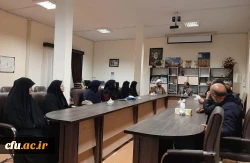 حضور جناب آقای دکتر نجفی مدیریت محترم استان به مناسبت روز زن در پردیس باهنر