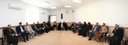 حضور  سرپرست معاونت فرهنگی دانشگاه در دفتر حجت الاسلام والمسلمین علیدادی سلیمانی نماینده ولی فقیه و امام جمعه محترم کرمان 2