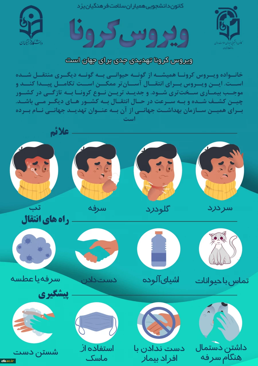 درباره ویروس کرونا بیشتر بدانیم 2