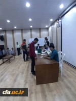 حضور پر شور دانشجومعلمان دانشگاه فرهنگیان هرمزگان در انتخابات مجلس شورای اسلامی و در شعبه سیار ویژه دانشگاه
 4