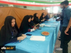 حضور با شکوه دانشجومعلمان دانشگاه فرهنگیان یزد در یازدهمین دوره انتخابات مجلس شورای اسلامی 5