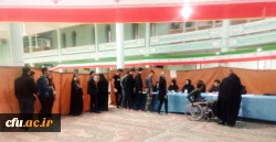 حضور با شکوه دانشجومعلمان دانشگاه فرهنگیان یزد در یازدهمین دوره انتخابات مجلس شورای اسلامی 10
