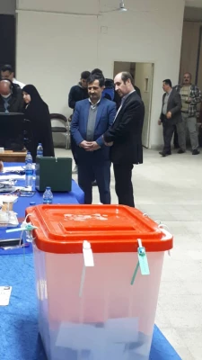 حضور پرشور دانشگاه فرهنگیان 'گیلان همگام با مردم در انتخابات مجلس یازدهم 5