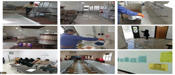 گزارشی از فعالیت های ستاد پیشگیری از ویروس کرونا در دانشگاه فرهنگیان کهگیلویه و بویراحمد 2