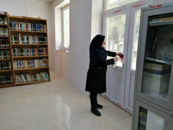 گزارشی از فعالیت های ستاد پیشگیری از ویروس کرونا در دانشگاه فرهنگیان کهگیلویه و بویراحمد 7