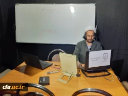 محتوای آموزشی مجازی توسط اساتید دانشگاه فرهنگیان قزوین دراستودیو پادکست آن دانشگاه ضبط وجهت استفاده دانشجویان درکانال فضای مجازی مربوطه بارگذاری شد 3