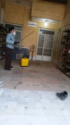 ضدعفونی کلیه فضاهای دانشگاه فرهنگیان یزد 4