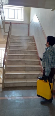 ضدعفونی کلیه فضاهای دانشگاه فرهنگیان یزد 16