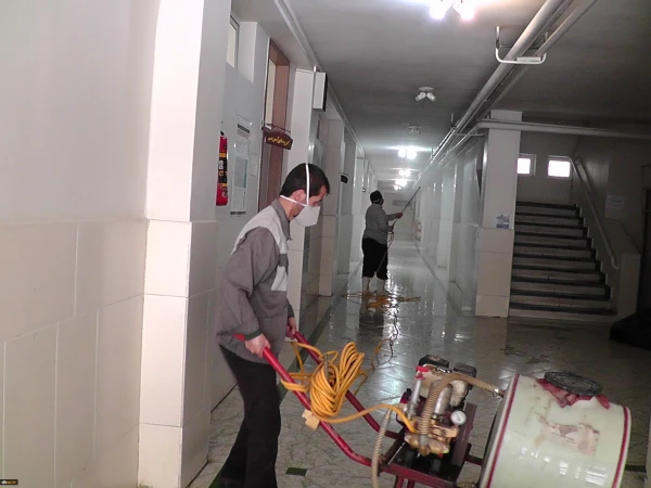 ضدعفونی و گندزدایی پردیس ها و مراکز دانشگاه فرهنگیان استان اصفهان