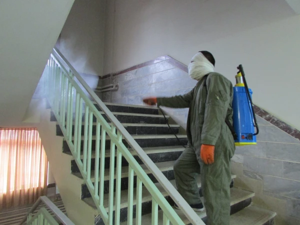 خوابگاه ها و فضاهای پردیس های دانشگاه فرهنگیان استان مرکزی پاکسازی و ضدعفونی شد
 2