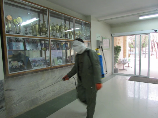 خوابگاه ها و فضاهای پردیس های دانشگاه فرهنگیان استان مرکزی پاکسازی و ضدعفونی شد
 5