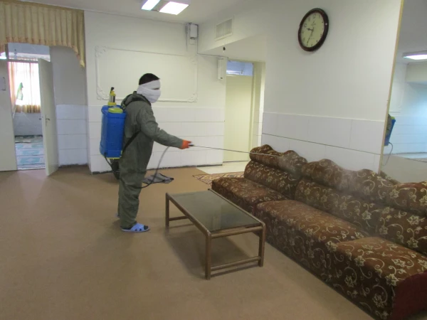 خوابگاه ها و فضاهای پردیس های دانشگاه فرهنگیان استان مرکزی پاکسازی و ضدعفونی شد
 7