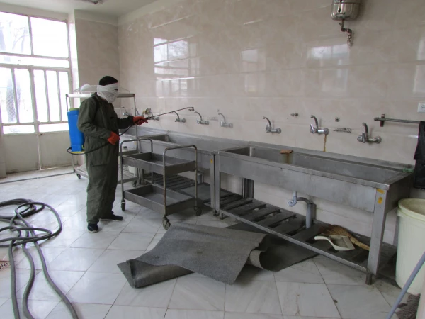 خوابگاه ها و فضاهای پردیس های دانشگاه فرهنگیان استان مرکزی پاکسازی و ضدعفونی شد
 10