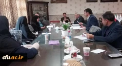 برگزاری جلسه شورای پژوهشی دانشگاه فرهنگیان استان خراسان رضوی