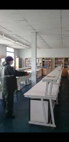 گندزدایی و ضدعفونی پردیس های علامه امینی و فاطمه الزهرا(س) دانشگاه فرهنگیان استان آذربایجان شرقی  2