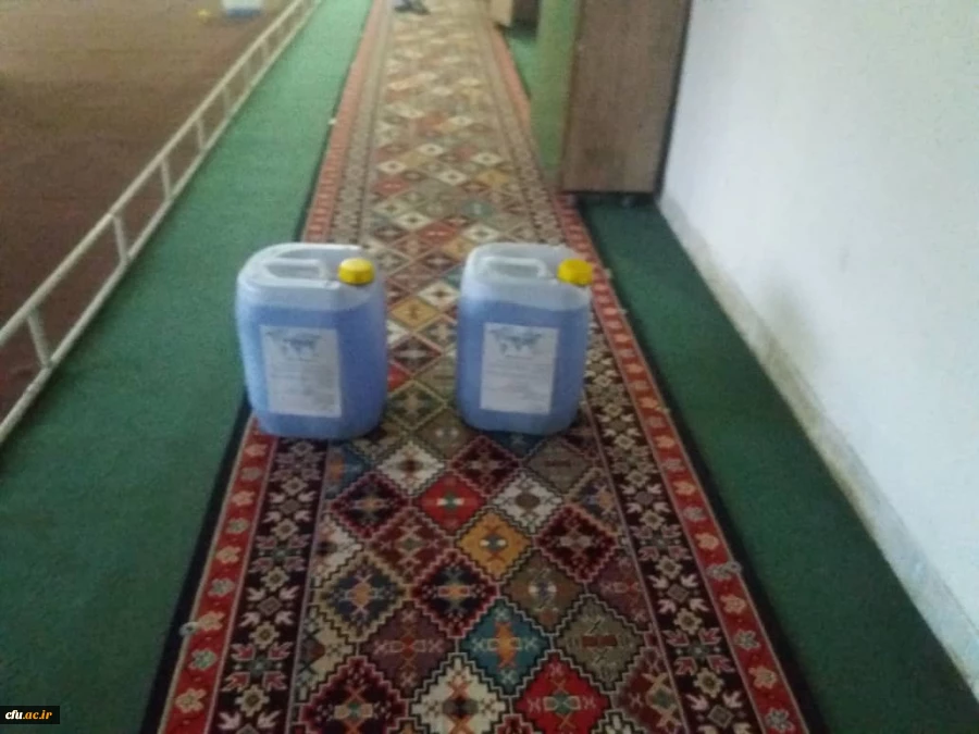 گندزدایی و ضدعفونی پردیس های علامه امینی و فاطمه الزهرا(س) دانشگاه فرهنگیان استان آذربایجان شرقی  2