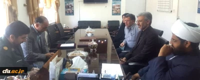 امضای تفاهم نامه دانشگاه فر هنگیان استان خوزستان با قرار گاه پیبشرفت و آبادانی سپاه حضرت ولی عصر (عج)