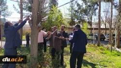 مراسم روز درختکاری در دانشگاه فرهنگیان استان سیستان وبلوچستان برگزار شد
