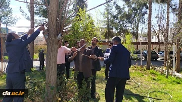 مراسم روز درختکاری در دانشگاه فرهنگیان استان سیستان وبلوچستان برگزار شد