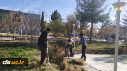 مراسم روز درختکاری در دانشگاه فرهنگیان استان سیستان وبلوچستان برگزار شد