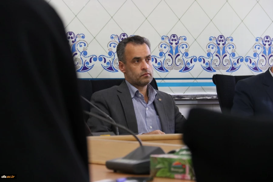 پنجاه و سومین جلسه شورای فرهنگی و اجتماعی دانشگاه فرهنگیان استان یزد 3