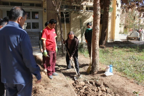 گرامیداشت هفته منابع طبیعی و روز درختکاری در دانشگاه فرهنگیان استان کرمان 5