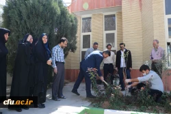 برگزاری مراسم روز درختکاری در دانشگاه فرهنگیان استان اصفهان