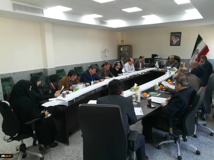 برگزاری جلسه شورای آموزشی دانشگاه فرهنگیان استان آذربایجان شرقی 2