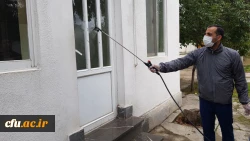 فعالیت های صورت گرفته به منظور پیشگیری از شیوع ویروس کرونا در پردیس های دانشگاه فرهنگیان گلستان 6