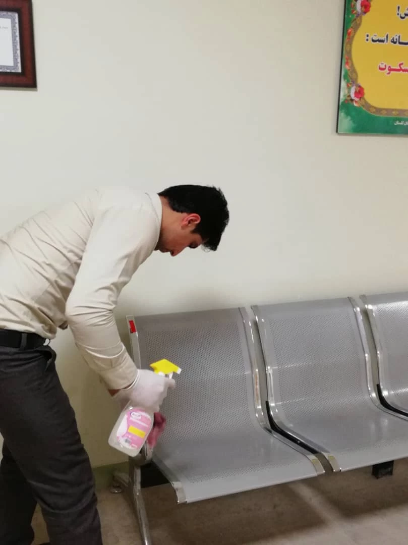 فعالیت های صورت گرفته به منظور پیشگیری از شیوع ویروس کرونا در پردیس های دانشگاه فرهنگیان گلستان 7