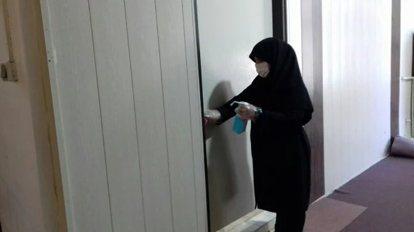 فعالیت های صورت گرفته به منظور پیشگیری از شیوع ویروس کرونا در پردیس های دانشگاه فرهنگیان گلستان 10