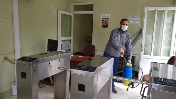 فعالیت های صورت گرفته به منظور پیشگیری از شیوع ویروس کرونا در پردیس های دانشگاه فرهنگیان گلستان 12