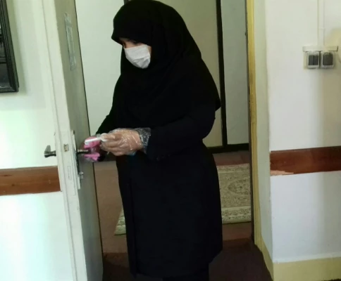 فعالیت های صورت گرفته به منظور پیشگیری از شیوع ویروس کرونا در پردیس های دانشگاه فرهنگیان گلستان 13