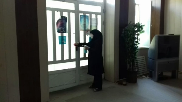 فعالیت های صورت گرفته به منظور پیشگیری از شیوع ویروس کرونا در پردیس های دانشگاه فرهنگیان گلستان 14