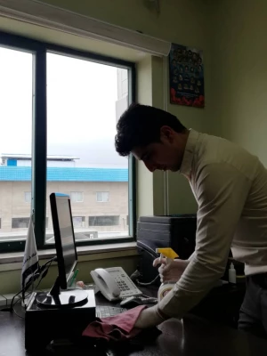 فعالیت های صورت گرفته به منظور پیشگیری از شیوع ویروس کرونا در پردیس های دانشگاه فرهنگیان گلستان 18