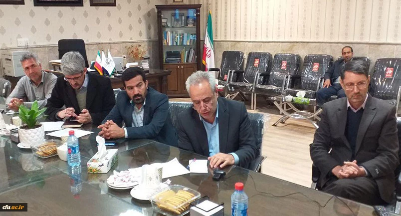 جلسه هماهنگی در خصوص ارائه آموزش الکترونیکی دروس