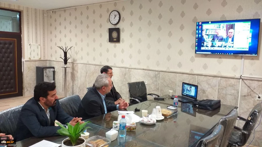 جلسه هماهنگی در خصوص ارائه آموزش الکترونیکی دروس 2