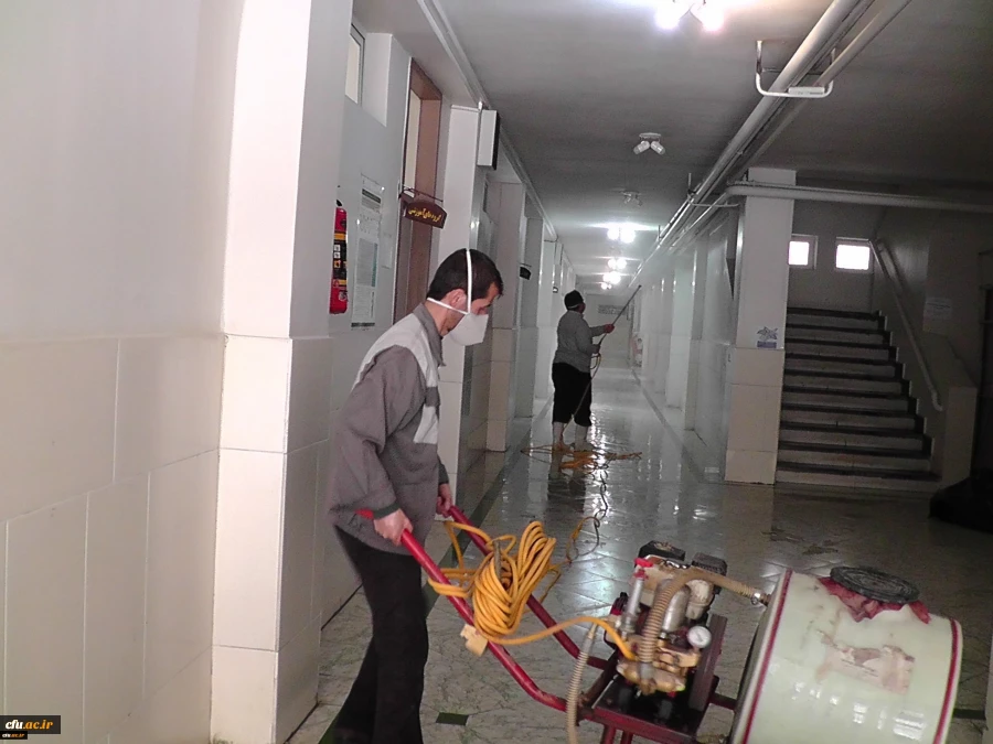 مدیریت جهادی سازمان مرکزی، پردیس ها و مراکز آموزشی سراسر کشور در پیشگیری از بیماری کرونا  5