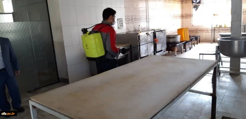 مدیریت جهادی سازمان مرکزی، پردیس ها و مراکز آموزشی سراسر کشور در پیشگیری از بیماری کرونا  11