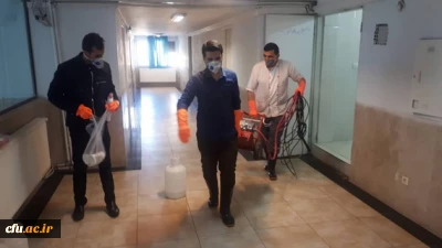 ضدعفونی فضاهای دانشگاه فرهنگیان استان قزوین

سراهای دانشجویی وساختمان های آموزشی واداری دانشگاه فرهنگیان استان قزوین طی سه مرحله ضدعفونی شد