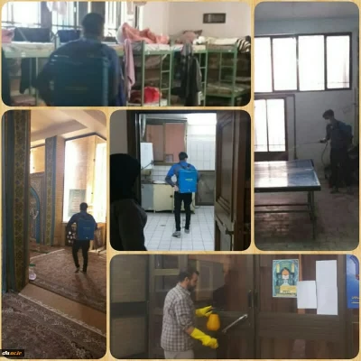 مدیریت جهادی دانشگاه فرهنگیان سراسر کشور در پیشگیری از بیماری کرونا 2